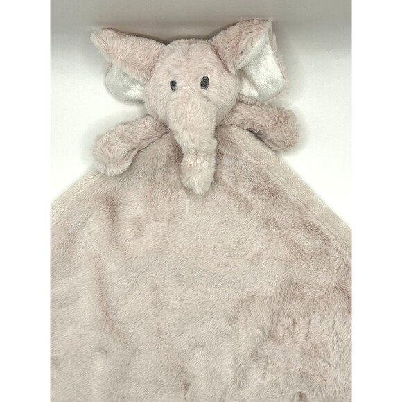 Pink Elephant Baby Lovey Plush Soft Security Blanket Comforter S.L Home Fashions - Picture 6 of 10